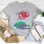 I Wanna Be Where The People Aren't Skull Mermaid Tee Peachy Sunday