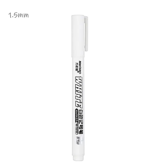 White Marker Gel Pen Pi-Mart