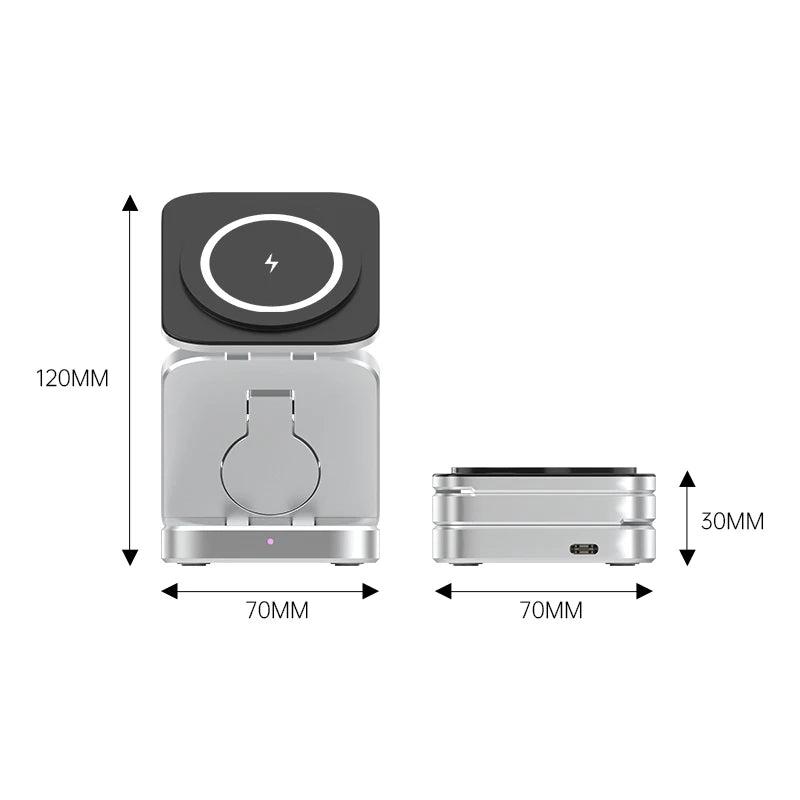 3 in 1 Wireless Charging Station Pi-Mart