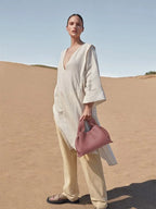 Leather Cloud Crossbody Bag Pi-Mart