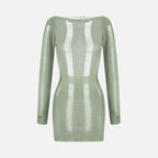Mini Backless Bodycon Lady Dresses