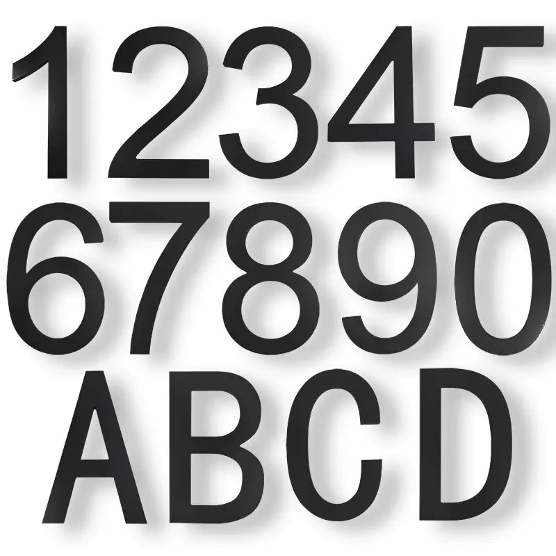 Acrylic Floating House Number Pi-Mart