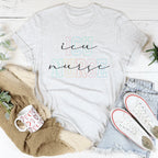 Icu Nurse Tee Peachy Sunday