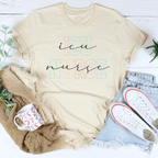 Icu Nurse Tee Peachy Sunday