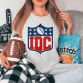 IDC Football Tee Peachy Sunday