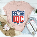 IDC Football Tee Peachy Sunday
