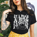 If I Was A Bird I Know Who'd Sh-t On Tee Peachy Sunday
