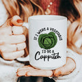 If I Were A Vegetable Ceramic Mug 15 oz Peachy Sunday