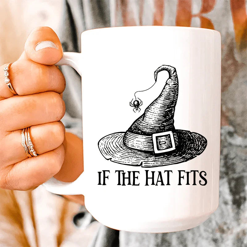 If The Hat Fits Ceramic Mug 15 oz Peachy Sunday
