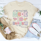 if The Stars Were Made To Worship So Will I Psalm 148:1-4 Tee Peachy Sunday