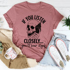If You Listen Closely Tee Peachy Sunday