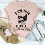 If You Listen Closely Tee Peachy Sunday