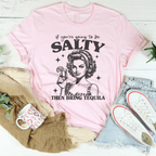 If You're Going To Be Salty Then Bring Tequila Tee Peachy Sunday
