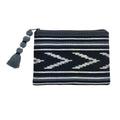 Ikat Backstrap Clutch Handwoven Guatemalan Tribal Weave Foldover Coin Purse BandsCo Straps