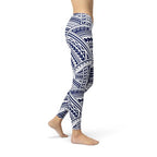 Polynesian Maori Tattoo Leggings - SJB-DIAMOND ELITES