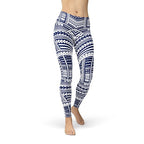 Polynesian Maori Tattoo Leggings - SJB-DIAMOND ELITES