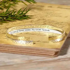 Custom Engraved Bridesmaid Bracelet – Personalized Sterling Silver Cuff