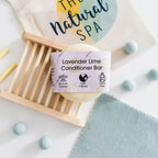 Lavender and Lime , Solid Conditioner, Zero Waste, Hair conditioner, Self Care, Eco, Vegan Products, Plastic Free, long lasting Lootquake LLC