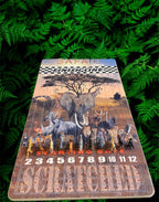 Safari Theme XL 18” x 30” Horse Race Game - SJB-DIAMOND ELITES