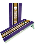 Baltimore Football Team Pro Style Cornhole Boards - SJB-DIAMOND ELITES