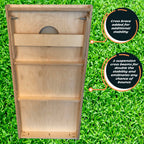 Rustic Beach Paradise Wasted Away, 5 oclock Tiki Themed Cornhole Boards - SJB-DIAMOND ELITES