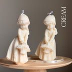 Cute Girl Candle Lootquake LLC