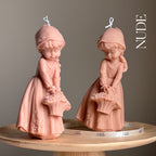 Cute Girl Candle Lootquake LLC