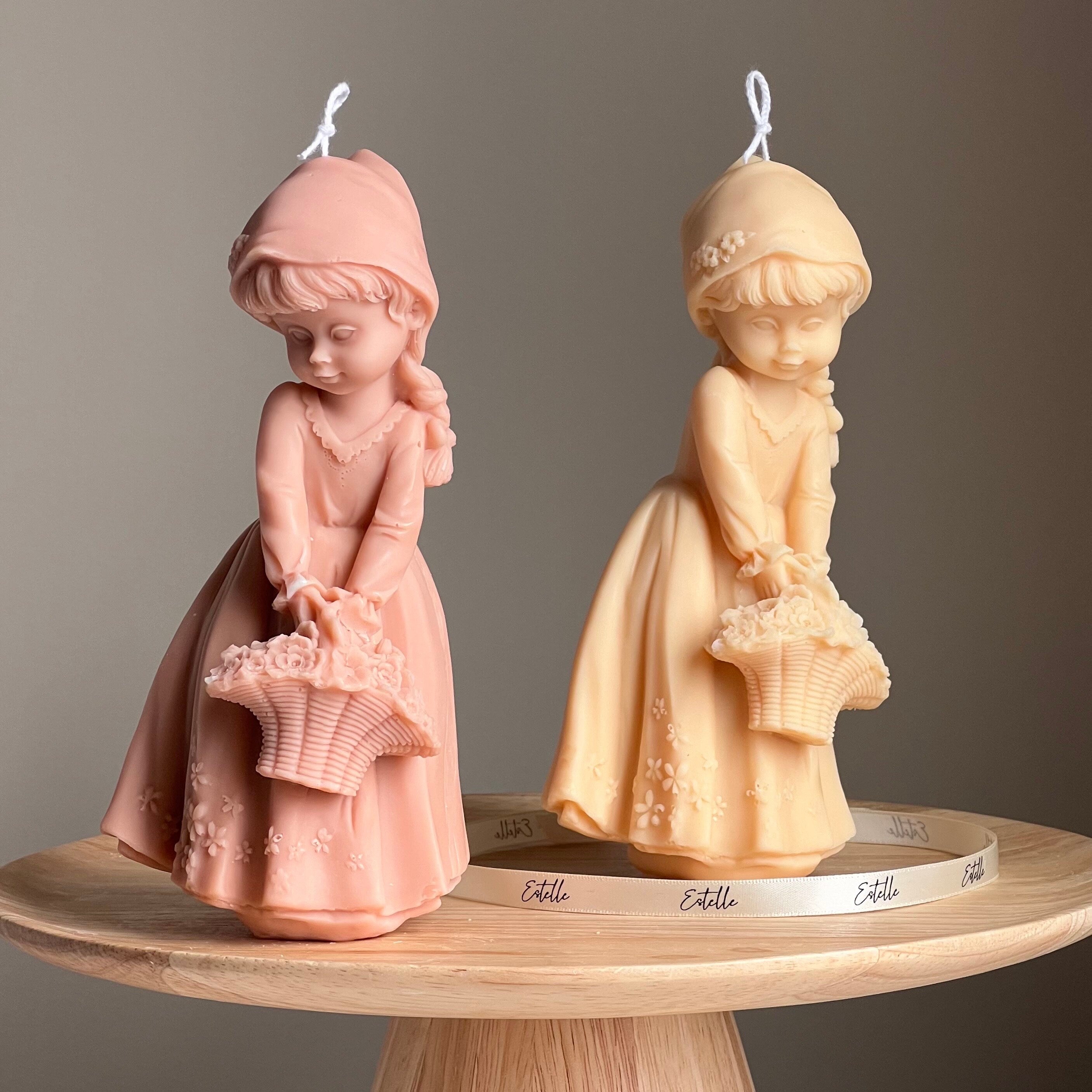 Cute Girl Candle Lootquake LLC