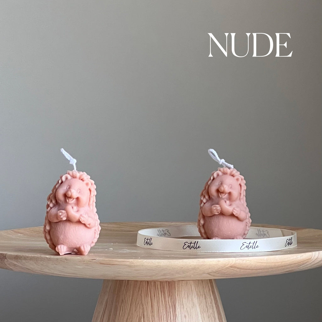 Cute Hedgehog Candle Lootquake LLC