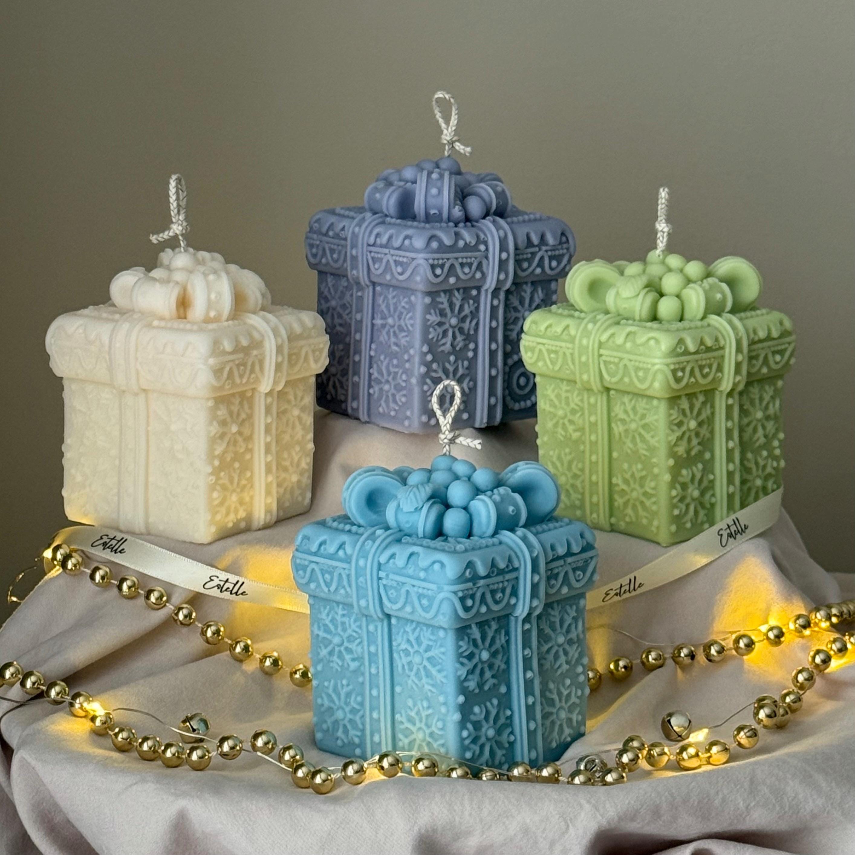 Christmas Gift Box Candle Lootquake LLC