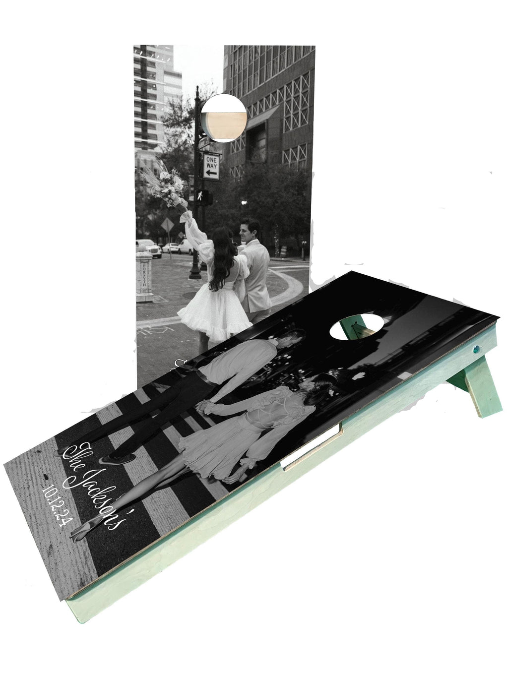 Custom Wedding Cornhole Boards With Your Picture or Design Request - SJB-DIAMOND ELITES
