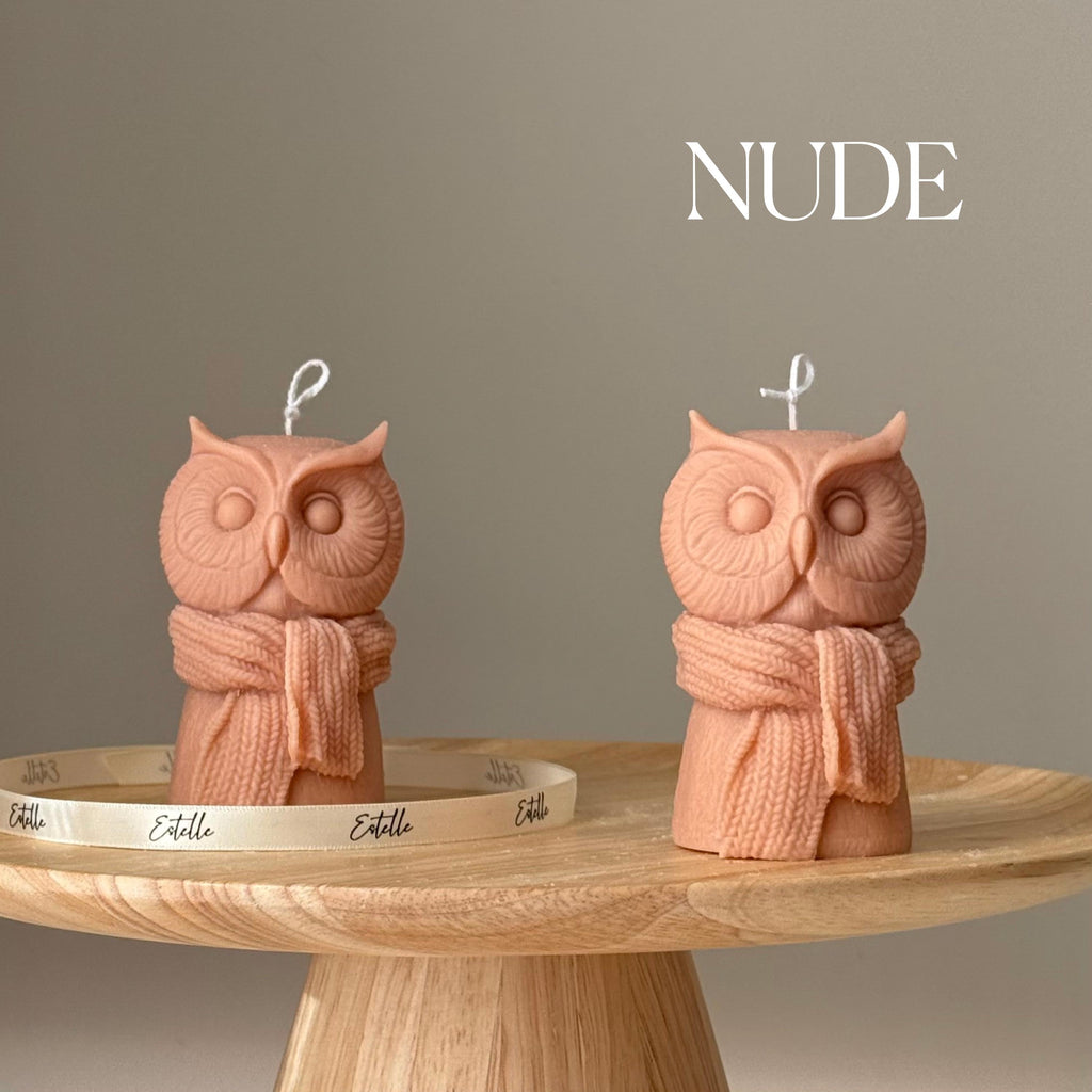Cute Owl Candle Lootquake LLC