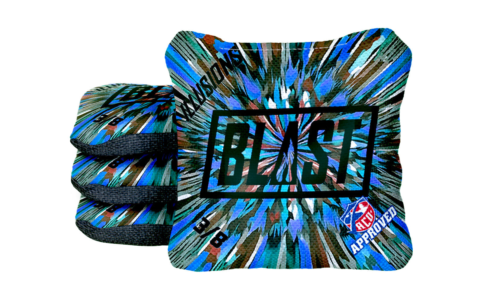 Illusions Burst (3/8) ACO Approved! blastcornhole