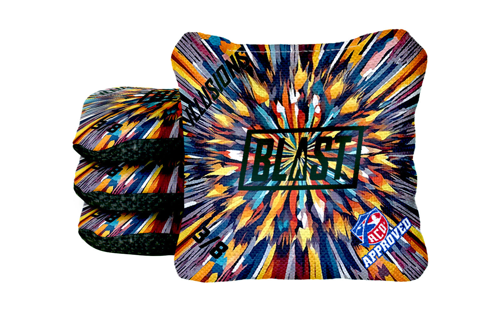 Illusions Burst (3/8) ACO Approved! blastcornhole