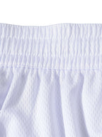 Loki & Ivy Classic Stripe Trim Basketball Shorts