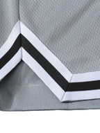 Loki & Ivy Classic Stripe Trim Basketball Shorts