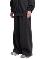 Loki & Ivy Snow Washed Tape Raw Edge Sweatpants