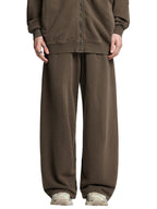 Loki & Ivy Snow Washed Tape Raw Edge Sweatpants