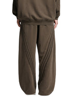 Loki & Ivy Snow Washed Tape Raw Edge Sweatpants
