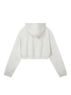 Loki & Ivy Essential Cropped Zip-Up Hoodie
