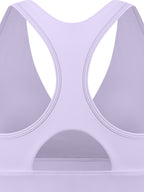 Loki & Ivy Women's Crossover V-Neck Sports Bra