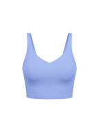 Loki & Ivy Women's V-Neck Yoga Sports Bra