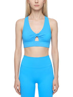 Loki & Ivy Women's Twist Front V-Neck Sports Bra