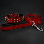 Red "Frenchie" collar Bestia Dog Gear