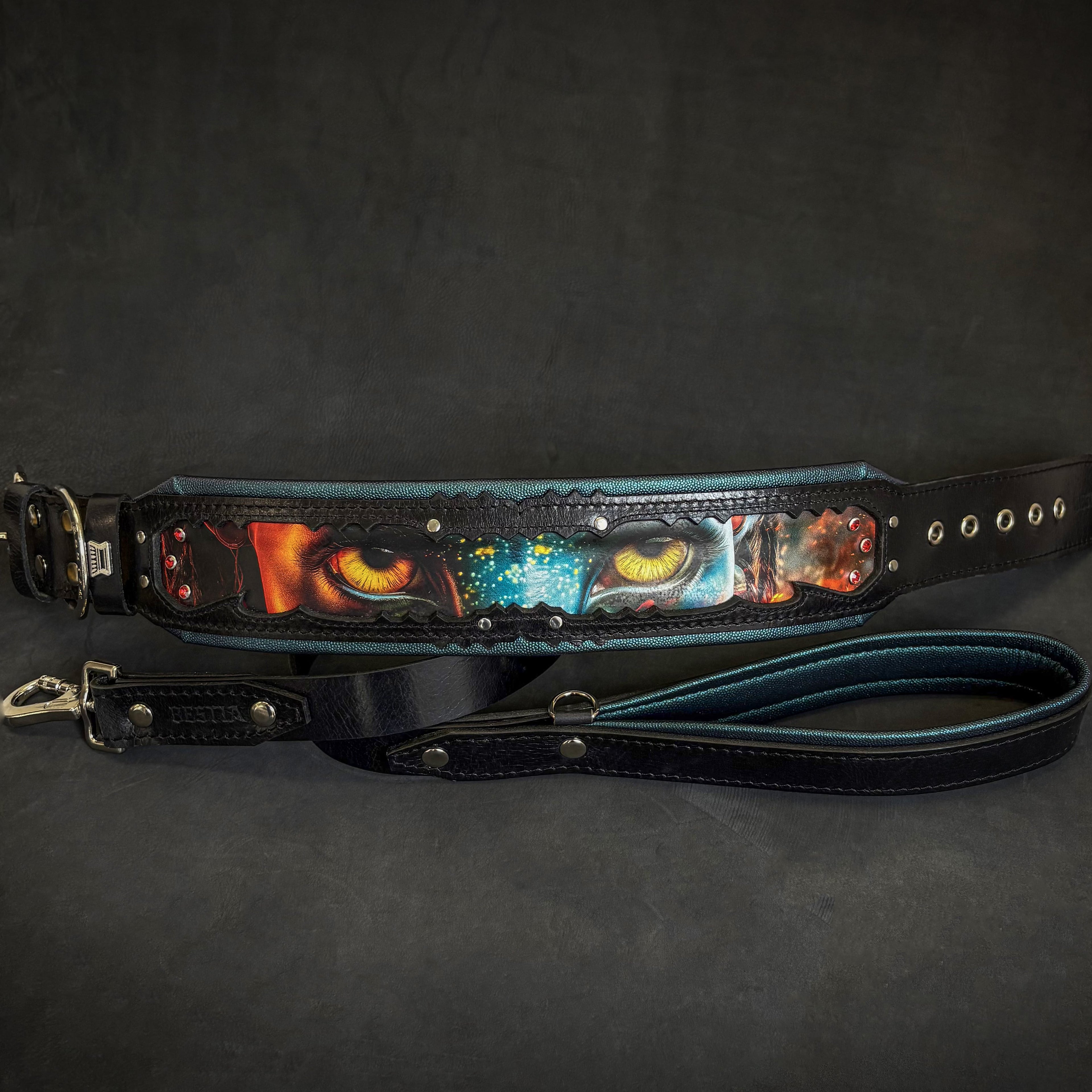 The Fire & Ash Limited Collar Bestia Dog Gear