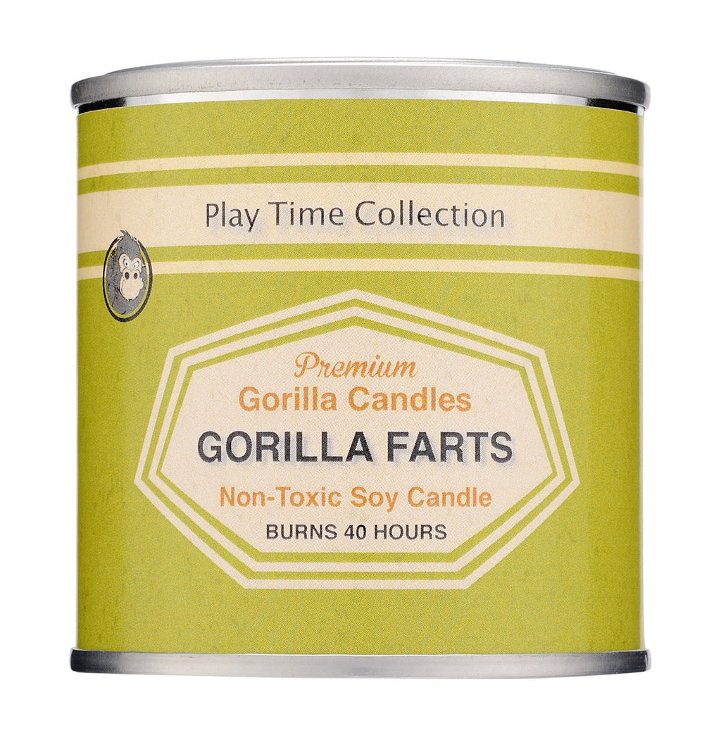Gorilla Farts Fruity Fresh Scented Candle Collection Natural Tropical Fruit Aroma Home Gift BandsCo Straps