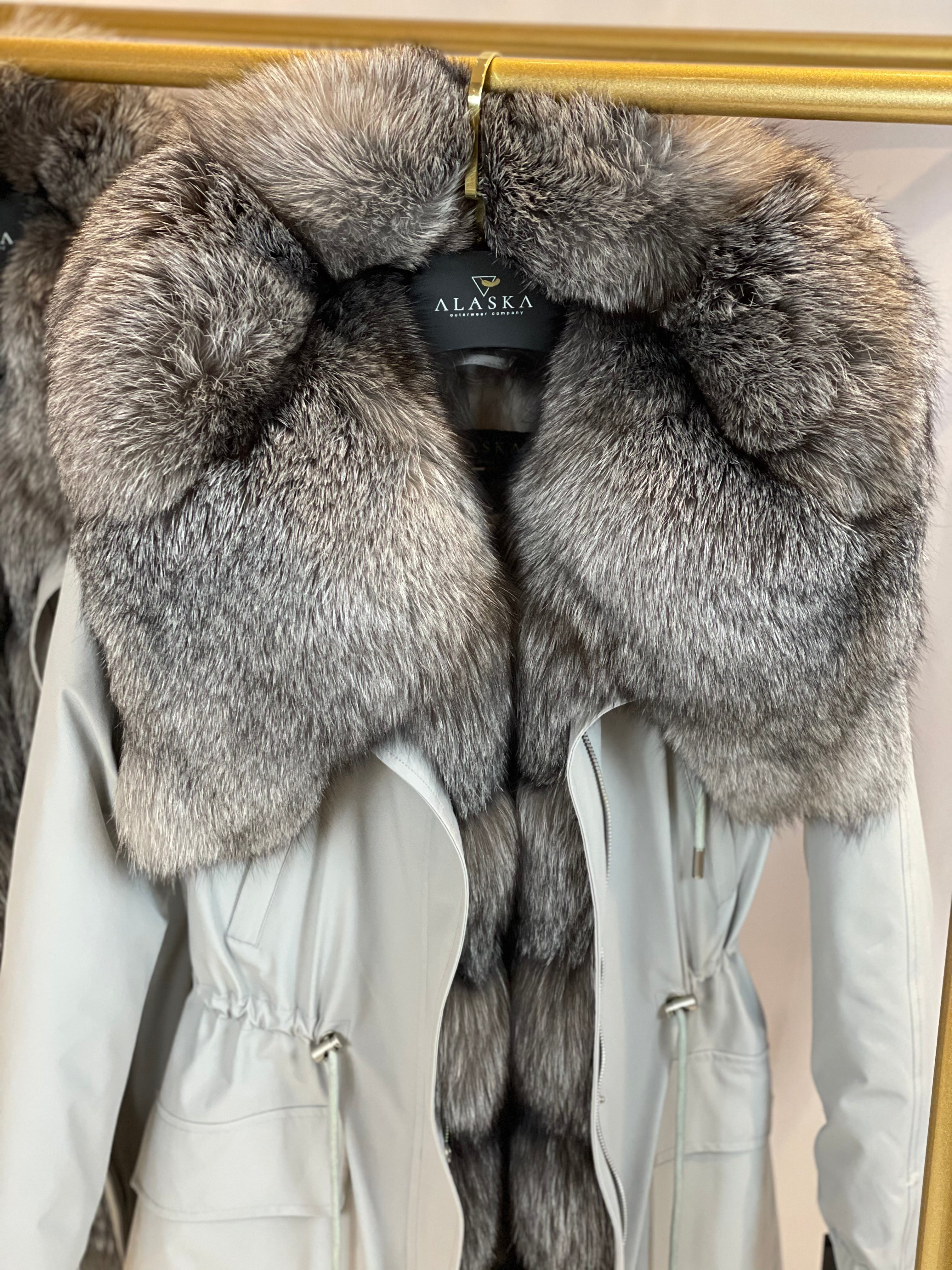 Fox Fully Fur Lined Hood Rabbit Insulated Parka Alaska® Outerwear Company