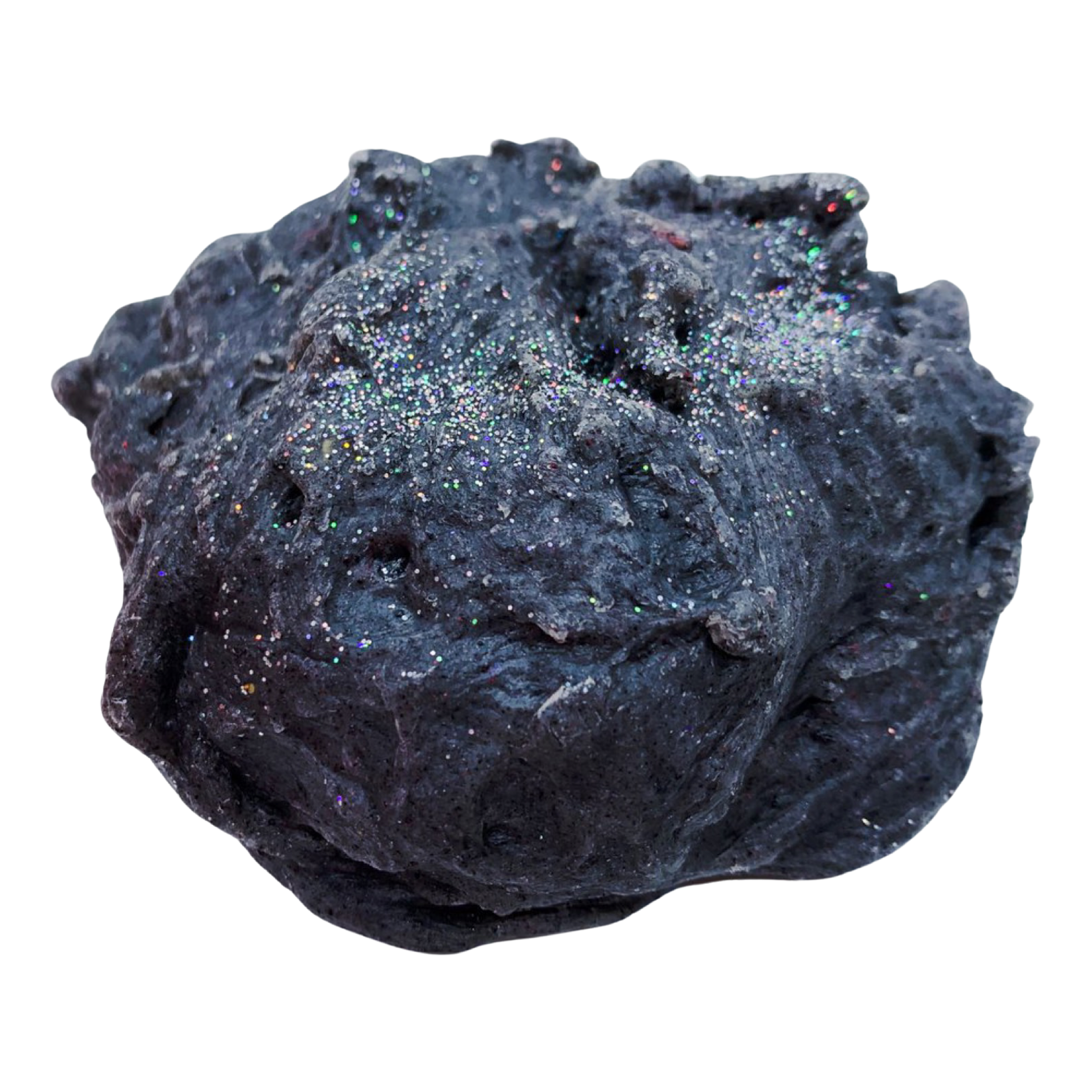 Activated Charcoal Soap Bar With Warm Vanilla Scent Eco Glitter Luxury Exfoliating Gift BandsCo Straps