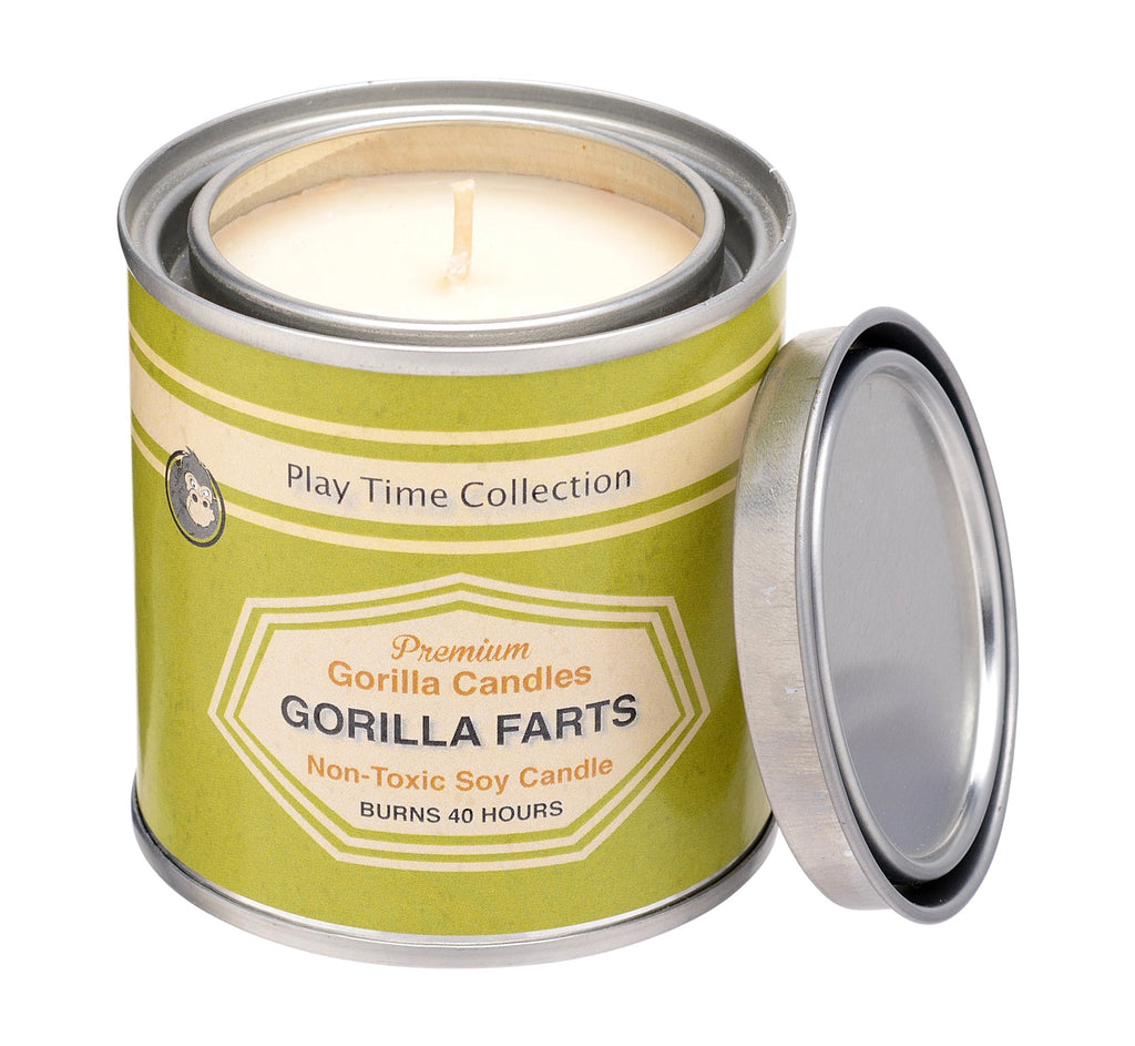 Gorilla Farts Fruity Fresh Scented Candle Collection Natural Tropical Fruit Aroma Home Gift BandsCo Straps