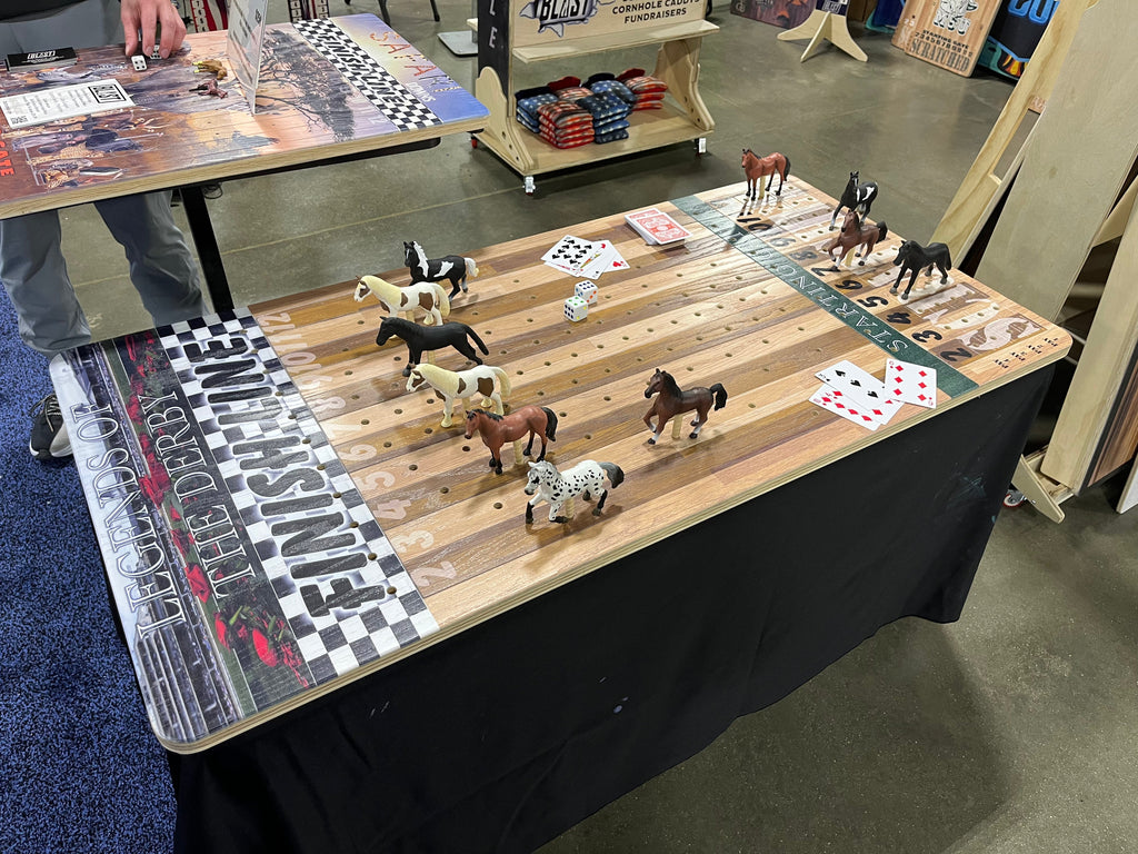 Jumbo Horse Race Game blastcornhole